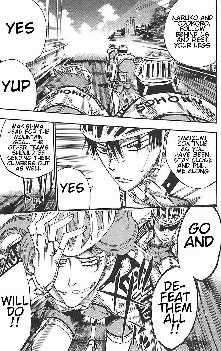 Yowamushi Pedal Chapter 87 15